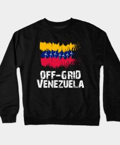 Off -Grid Venezuela Crewneck Sweatshirt