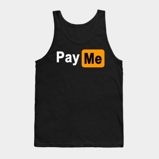 Pay Me Pornstar Logo Tank Top