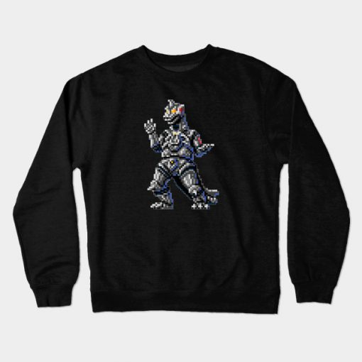 Pixel MechaGodzilla 1974 Crewneck Sweatshirt