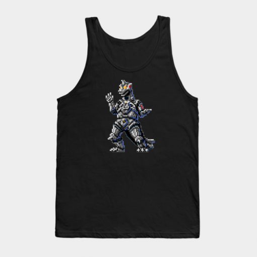 Pixel MechaGodzilla 1974 Tank Top