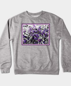 Purple Berries Crewneck Sweatshirt