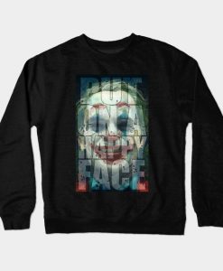 Put On A Happy Face Crewneck Sweatshirt