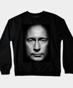 Putin Portrait Russia Crewneck Sweatshirt