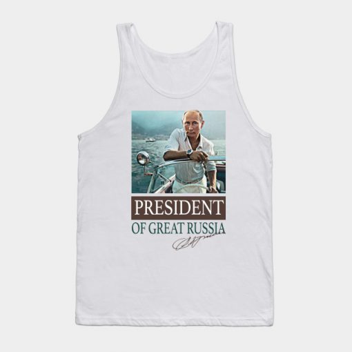 Putin President Russia Tank Top