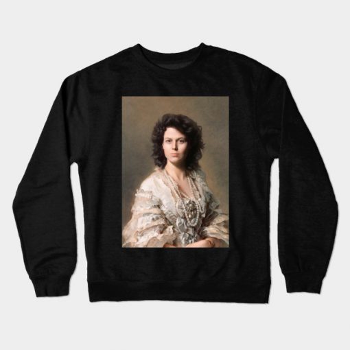 Queen Ellen Ripley Portrait Alien Crewneck Sweatshirt