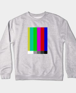 RGB Color Test pattern Crewneck Sweatshirt