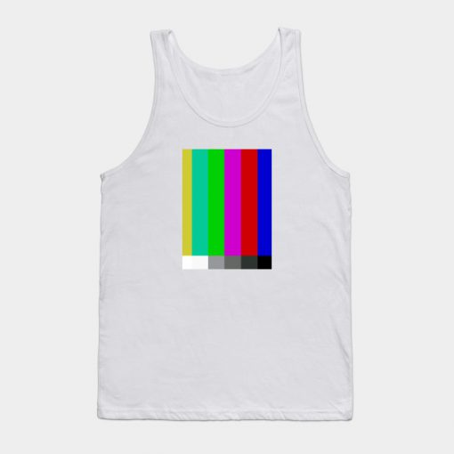 RGB Color Test pattern Tank Top