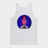 ROCKET ON BLUE Tank Top