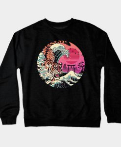 Rad Tiger Wave Crewneck Sweatshirt