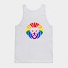 Rainbow Lion Head Tank Top