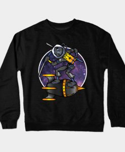 Retro Space Ninja Crewneck Sweatshirt