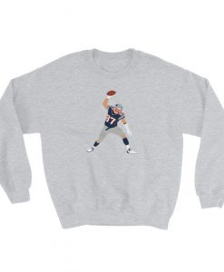 Rob Gronkowski Gronk Spike New England Patriots Crewneck Sweatshirt