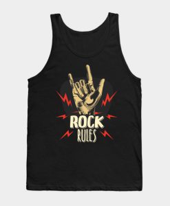 Rock N Roll Music Tank Top