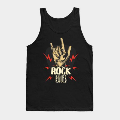 Rock N Roll Music Tank Top