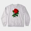 Rose Design Crewneck Sweatshirt