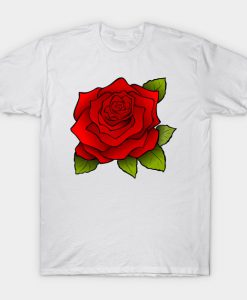 Rose Design T-Shirt