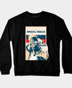 Russian Special Forces Russia Army Military Crewneck Sweatshirt