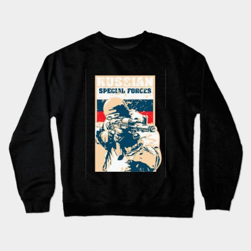 Russian Special Forces Russia Army Military Crewneck Sweatshirt