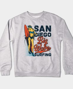 SHIRT BIG WAVE Crewneck Sweatshirt