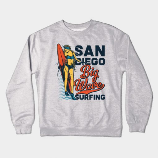 SHIRT BIG WAVE Crewneck Sweatshirt