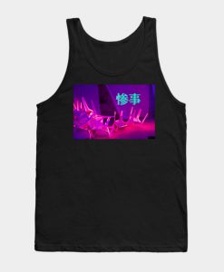 Sad Boys Girls Japanese Retro 80s 90s Futurism Tee Tank Top