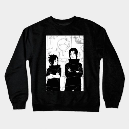 Sasuke and Itachi (Manga) Crewneck Sweatshirt