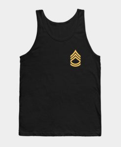 Sergeant First Class Gold Tank Top