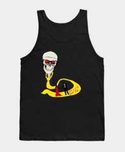 Skull and Tie Path to the Quiet End Tank Top