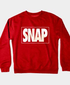 Snap Comic Crewneck Sweatshirt