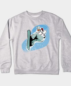 Snowboarder Crewneck Sweatshirt