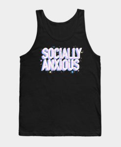 Socially Anxious (Textured) Tank Top