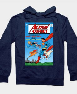 Superman Vs Supergirl Hoodie