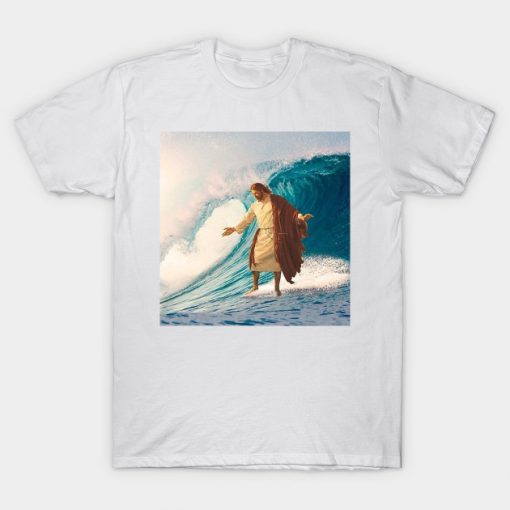 Surfing Jesus T-Shirt