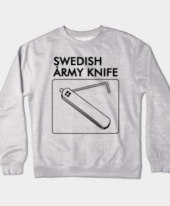 Swedish Army Knife Crewneck Sweatshirt