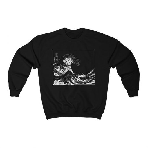 The Great Wave off Kanagawa Sweatshirt