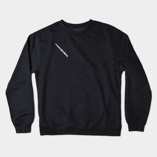 Transgender Pride Knife Crewneck Sweatshirt