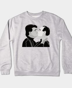 Trump Putin Kiss Russia Crewneck Sweatshirt