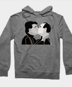 Trump Putin Kiss Russia Hoodie