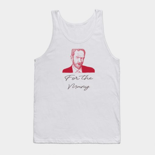 Unique Jeremy Corbyn Design Tank Top