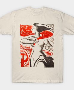 Vintage Communist Propaganda T-Shirt