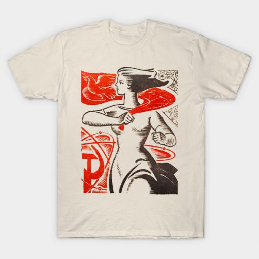 Vintage Communist Propaganda T-Shirt