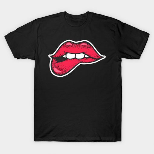 Woman red Lips T-Shirt