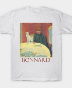 Woman with Cat by Pierre Bonnard T-Shirt