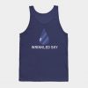 Wrinkled Sky Tank Top