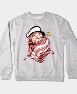arab Popeye Crewneck Sweatshirt