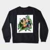red riding hood and and wolf Crewneck Sweatshirt