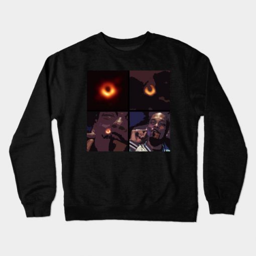 the true Black Hole Crewneck Sweatshirt