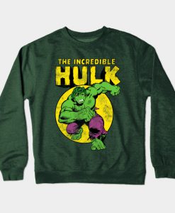 vintage the green hulk Crewneck Sweatshirt
