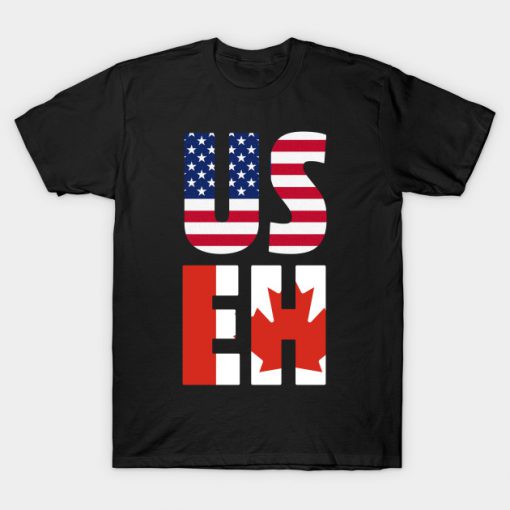 America Canada Flag T-Shirt