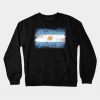 Argentina Distressed Flag Vintage Crewneck Sweatshirt